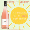 Pack de 36 rosés TRADITION 2024