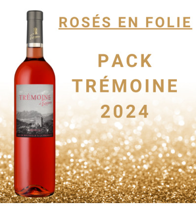 Pack de 36 rosé TRÉMOINE 2024