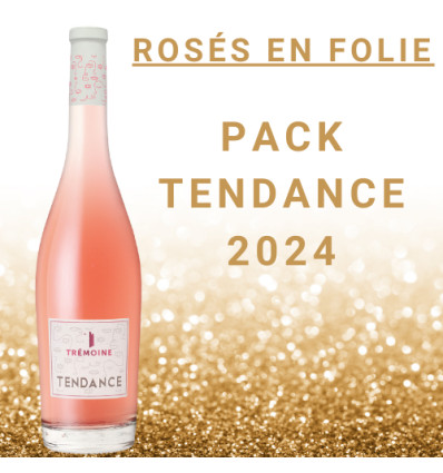 Pack de 36 rosés TENDANCE 2024